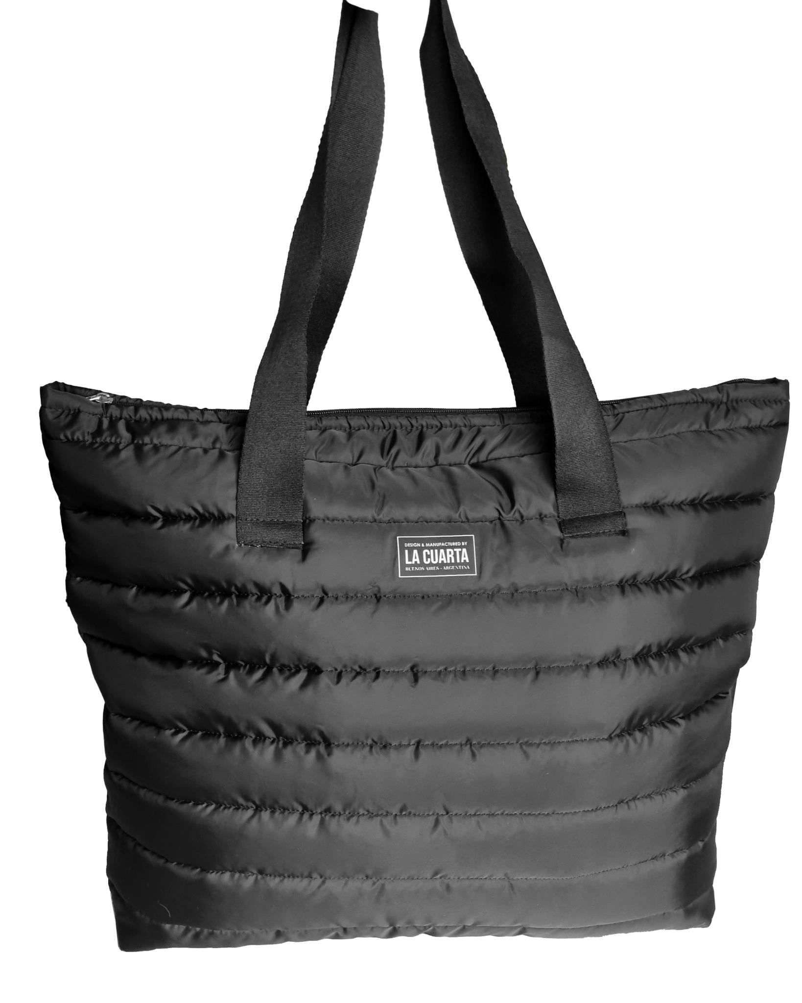 Super Bag Black Puffer