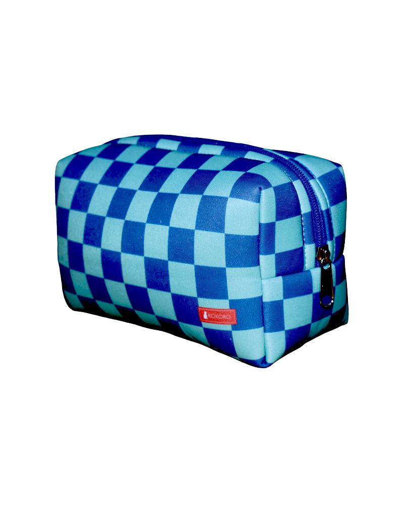 Neceser/Cartuchera Cubo - DAMERO AZUL