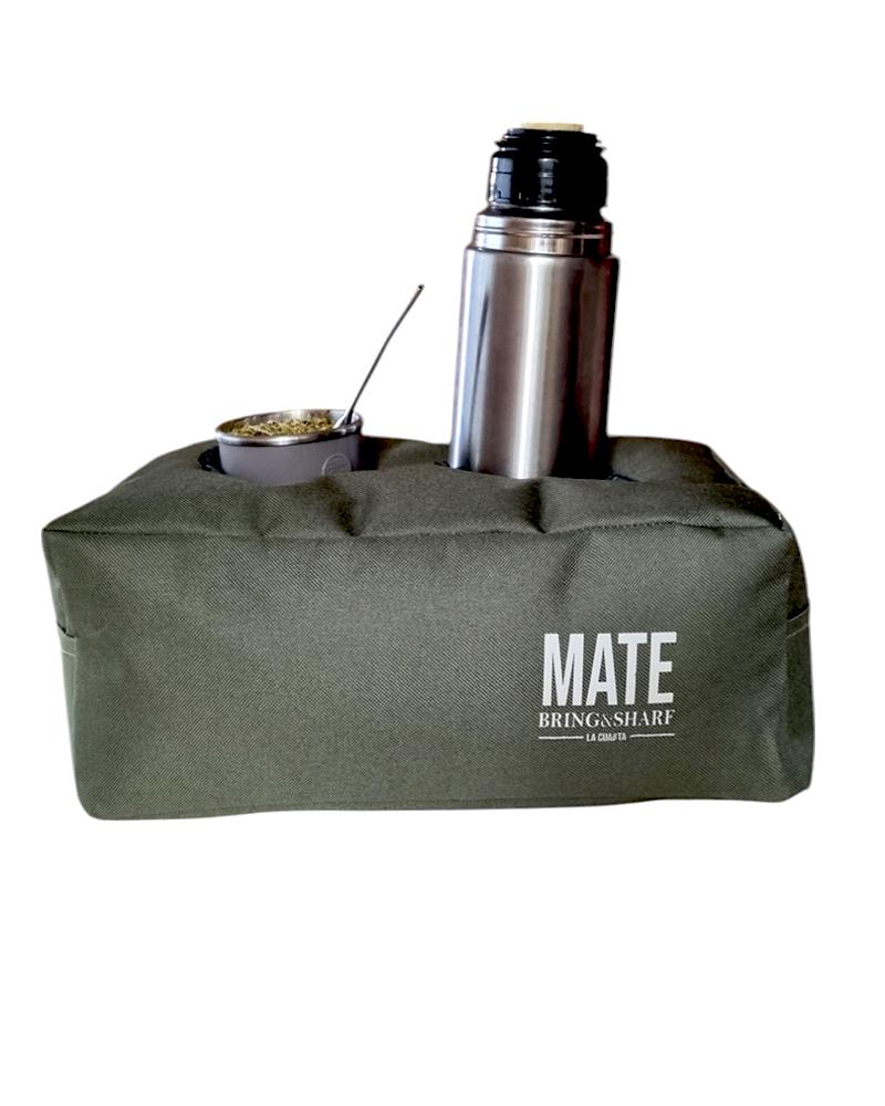 Almohadón Matero Pocket - VERDE MILITAR
