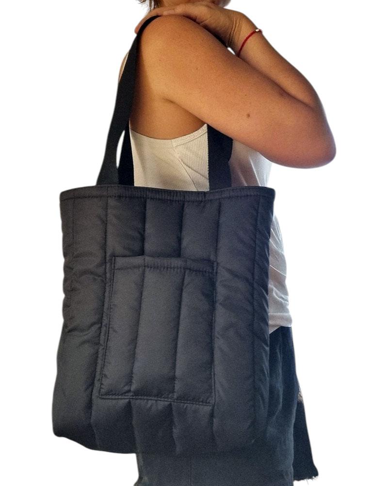 Tote Cute Puffer NEGRO - NEW ANTICIPO FALLWINTER 2025