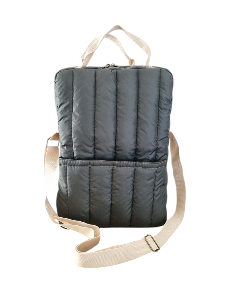 BOLSO MATERO PUFFER CUBÉ VERDE- NEW! FALL WINTER 2025