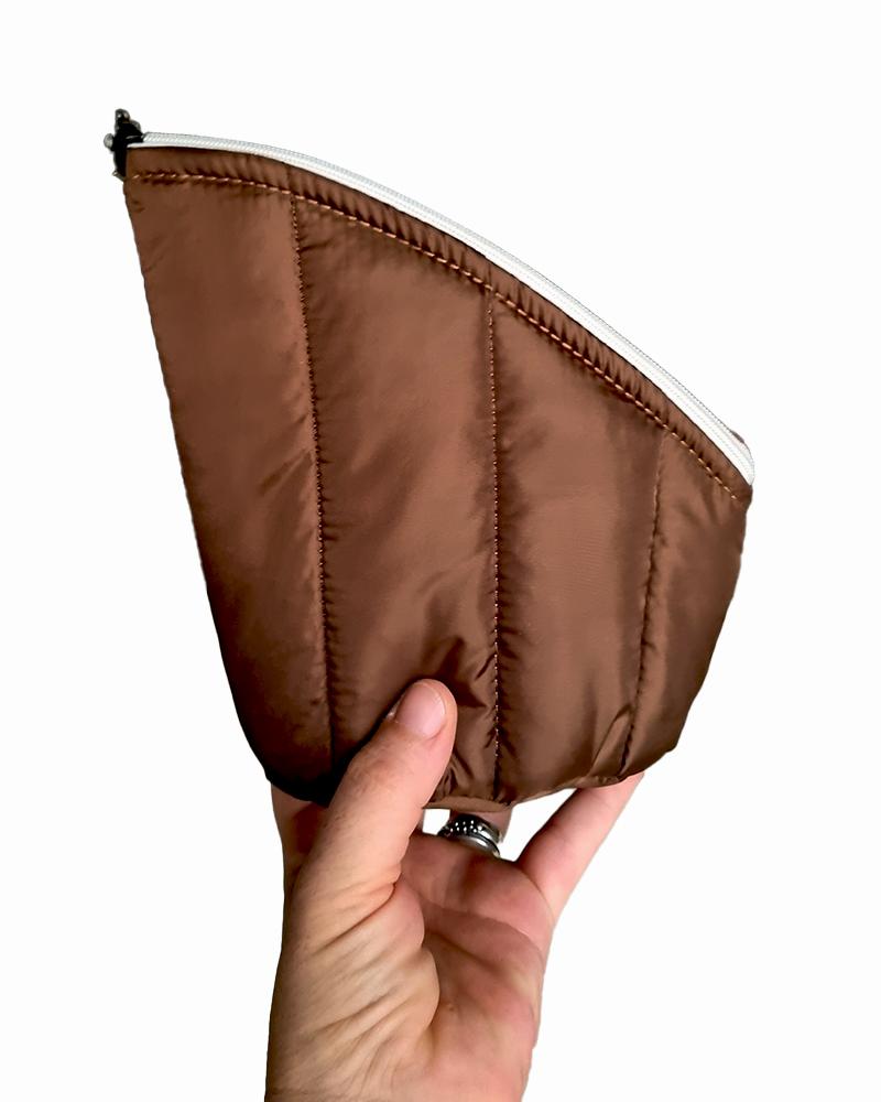 PORTA MATE PUFFER CHOCOLATE