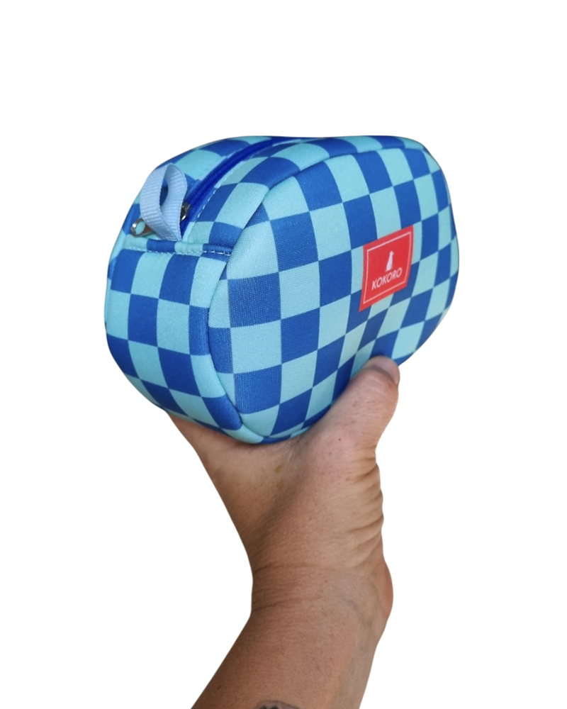 Neceser Kidney  - Damero Azúl