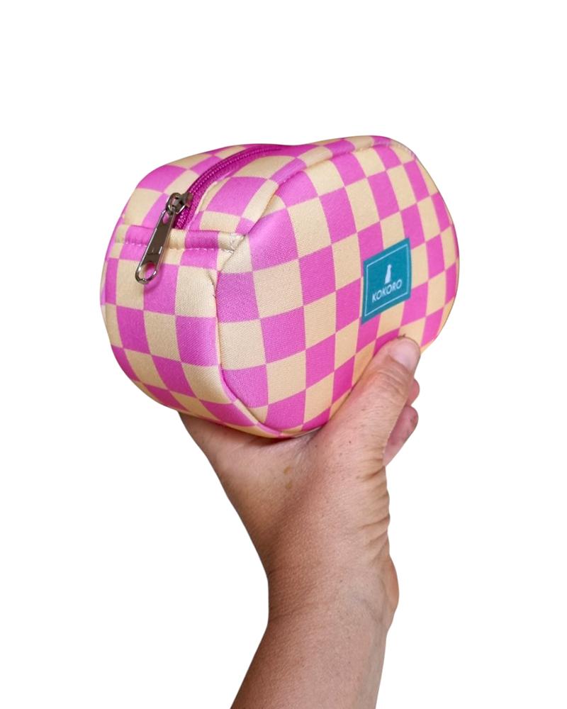 Neceser Kidney - Damero Rosa