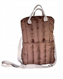 BOLSO MATERO PUFFER CUBÉ CHOCOLATE- NEW! FALL WINTER 2025
