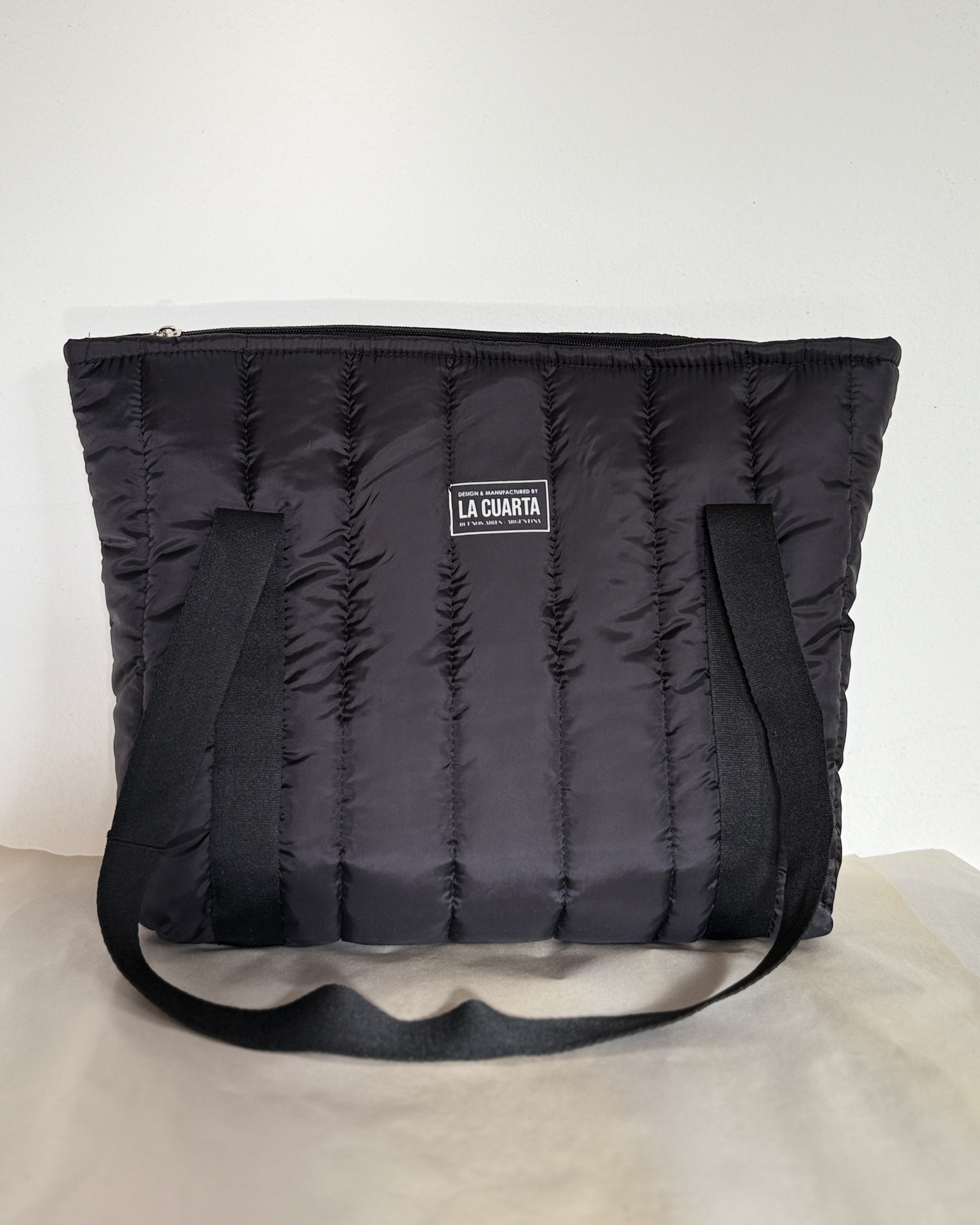 Set Bolso+Neceser Puffer Bruja- Negro
