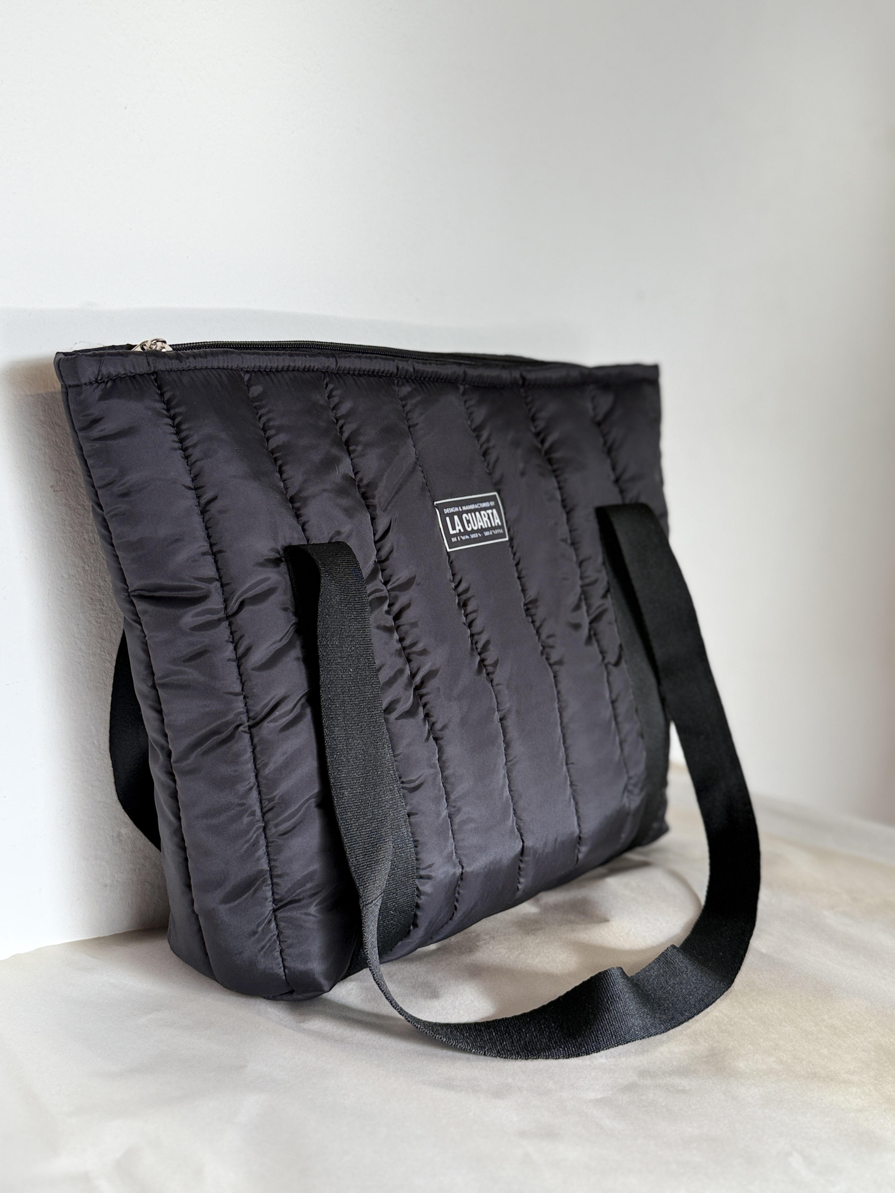 Set Bolso+Neceser Puffer Bruja- Negro